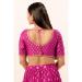 Picture of Taking Chiffon Medium Violet Red Designer Blouse