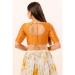 Picture of Ravishing Chiffon Dark Orange Designer Blouse