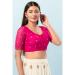 Picture of Appealing Chiffon Deep Pink Designer Blouse