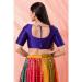 Picture of Superb Chiffon Midnight Blue Designer Blouse