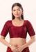 Picture of Wonderful Chiffon Maroon Designer Blouse