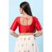 Picture of Classy Chiffon Crimson Designer Blouse