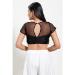 Picture of Lovely Net Black Designer Blouse