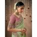 Picture of Good Looking Silk Dark Sea Green Saree