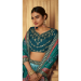 Picture of Fascinating Satin & Silk Cadet Blue Lehenga Choli