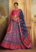 Picture of Enticing Satin & Silk Dark Slate Grey Lehenga Choli