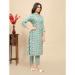 Picture of Statuesque Cotton Dark Sea Green Kurtis & Tunic