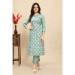 Picture of Statuesque Cotton Dark Sea Green Kurtis & Tunic