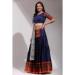 Picture of Sightly Silk Navy Blue Lehenga Choli