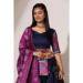 Picture of Sublime Silk Navy Blue Lehenga Choli