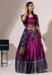 Picture of Taking Silk Fuchsia Lehenga Choli