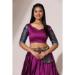 Picture of Taking Silk Fuchsia Lehenga Choli