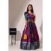 Picture of Taking Silk Fuchsia Lehenga Choli