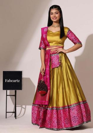 Picture of Radiant Silk Burly Wood Lehenga Choli