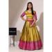 Picture of Radiant Silk Burly Wood Lehenga Choli