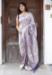 Picture of Lovely Silk Dim Gray Saree