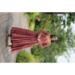 Picture of Exquisite Cotton Maroon Party Wear Gown