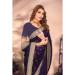 Picture of Splendid Georgette Purple Saree