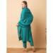 Picture of Chiffon Light Sea Green Readymade Salwar Kameez