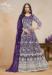 Picture of Nice Net Midnight Blue Anarkali Salwar Kameez