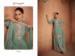 Picture of Chiffon Slate Grey Straight Cut Salwar Kameez