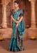 Picture of Alluring Satin & Silk Dark Turquoise Saree