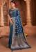 Picture of Enticing Satin & Silk Midnight Blue Saree