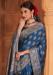 Picture of Enticing Satin & Silk Midnight Blue Saree