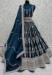 Picture of Exquisite Satin Midnight Blue Lehenga Choli