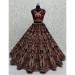 Picture of Pleasing Georgette Maroon Lehenga Choli