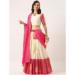 Picture of Statuesque Silk Linen Lehenga Choli