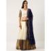 Picture of Graceful Silk Antique White Lehenga Choli