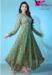 Picture of Georgette Dark Sea Green Anarkali Salwar Kameez