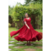 Picture of Shapely Georgette Maroon Readymade Salwar Kameez