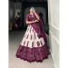 Picture of Ideal Silk Tan Lehenga Choli