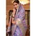 Picture of Pretty Silk Light Slate Grey Saree