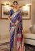 Picture of Well Formed Silk Slate Grey Saree