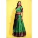 Picture of Beautiful Silk Sea Green Lehenga Choli