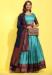 Picture of Wonderful Silk Sky Blue Lehenga Choli