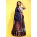 Picture of Fine Silk Dim Gray Lehenga Choli