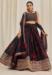 Picture of Appealing Organza Black Lehenga Choli