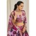 Picture of Taking Organza Grey Lehenga Choli