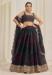 Picture of Magnificent Organza Dark Olive Green Lehenga Choli