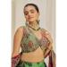 Picture of Radiant Organza Dark Olive Green Lehenga Choli