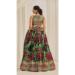 Picture of Radiant Organza Dark Olive Green Lehenga Choli