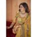 Picture of Sightly Silk Golden Rod Straight Cut Salwar Kameez