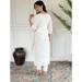 Picture of Ideal Rayon Off White Readymade Salwar Kameez