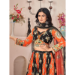 Picture of Sightly Cotton Indian Red Readymade Lehenga Choli