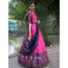 Picture of Wonderful Silk Hot Pink Lehenga Choli