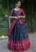 Picture of Good Looking Silk Midnight Blue Lehenga Choli